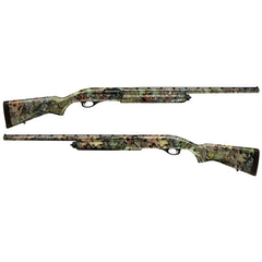 Mossy Oak Obsession shotgun wrap kit - barrel area with camo pattern
