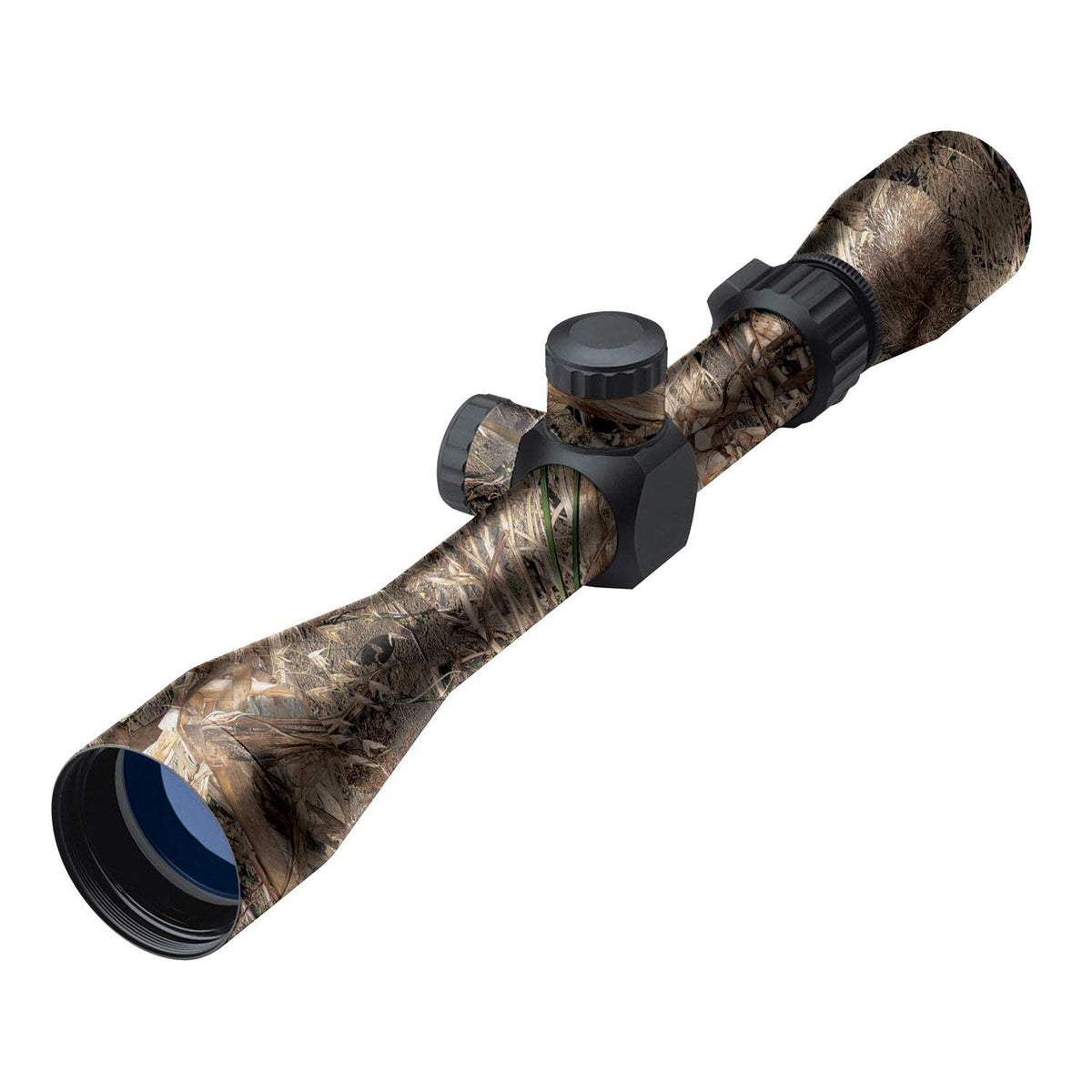 Mossy Oak Graphics camouflage scope wrap bubble-free application for a clean fit.