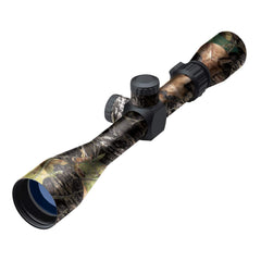 Mossy Oak Graphics camouflage scope wrap with matte finish protects optics on rugged hunts
