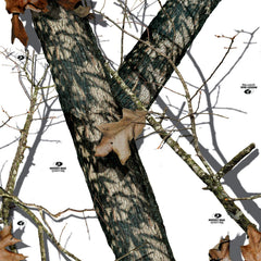 Mossy Oak Graphics winter camouflage wrap with bubble-free installation for quick gear coverings.
