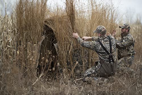 Mossy Oak Shadow Grass Habitats camo cover on blind
