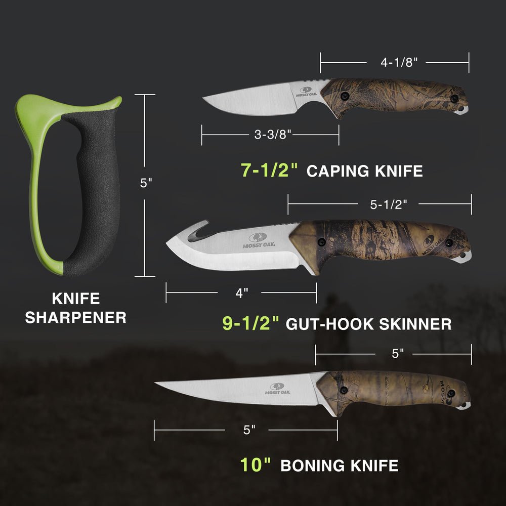 Mossy Oak wood/bone saw in action cutting bone during field dressing