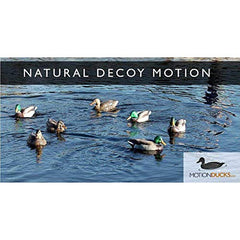 Motion Ducks anchor bag in use stabilizes gear on shore while decoys stay put