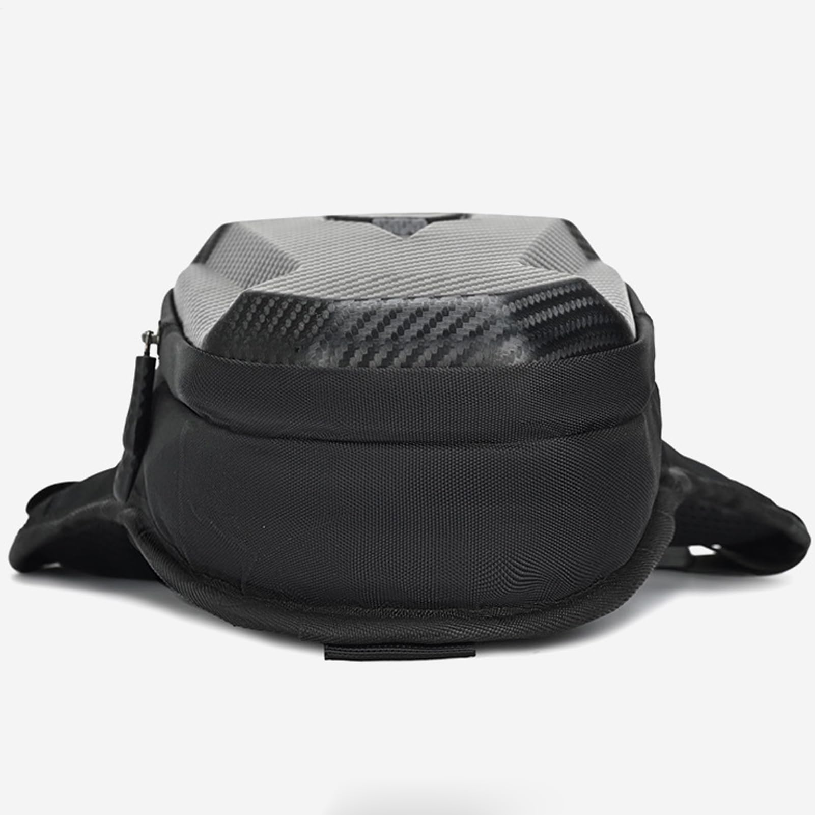 Motorcycle Leg Bag modular waist to thigh conversion for versatile carrying styles.