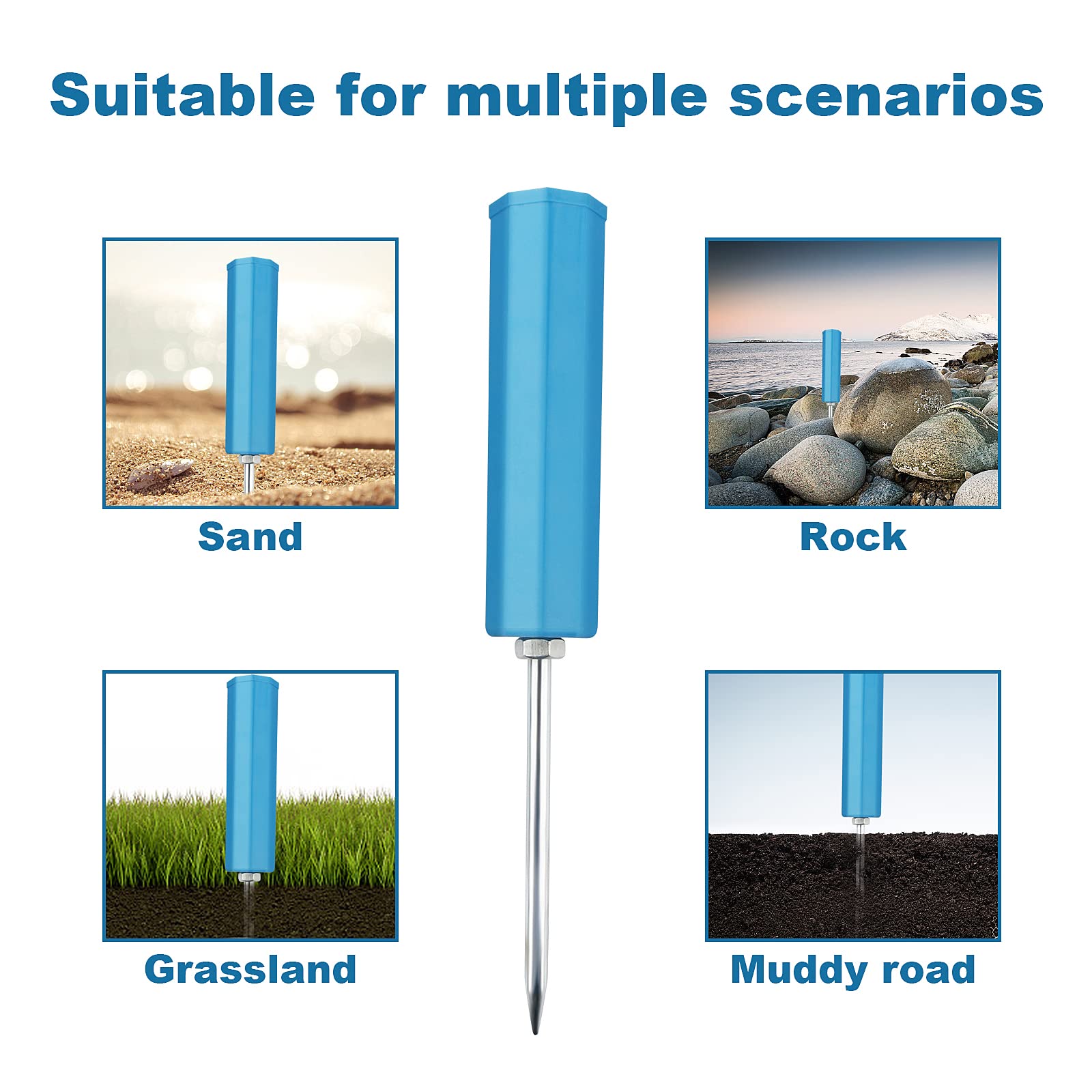 Six ball bungee cords for securing fishing rods