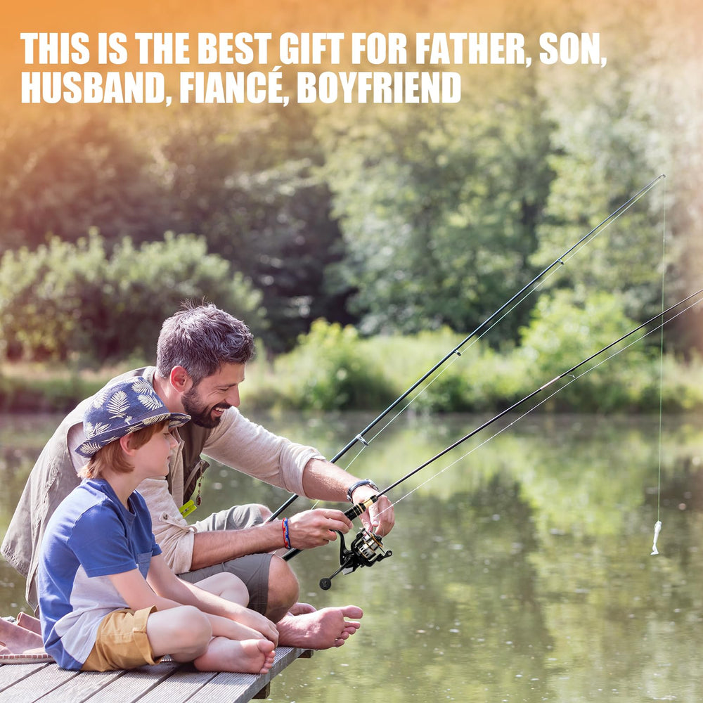 Mouhike beginner-friendly all-in-one kit ready for freshwater or saltwater.