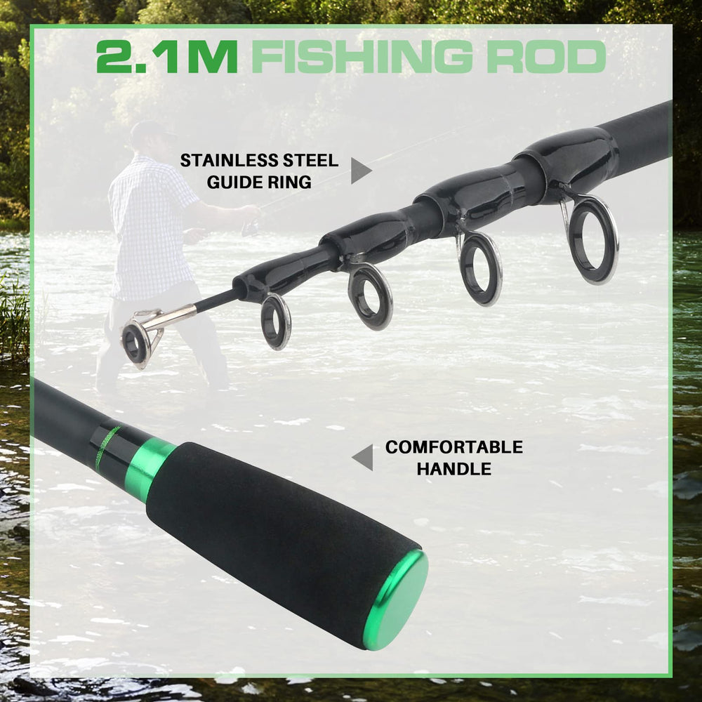 Mouhike fishing line for strong knots and reliable casts.
