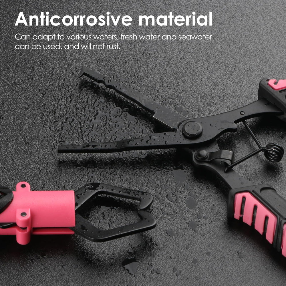 Pliers with sheath and coiled lanyard included