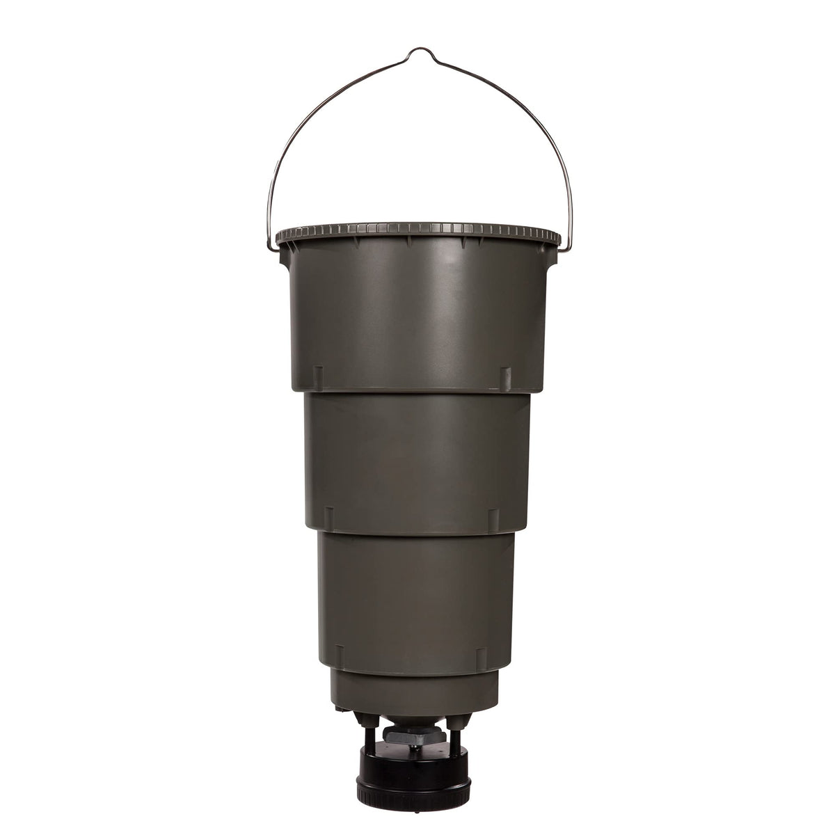 Moultrie 5-Gallon All-in-One Hanging Deer Feeder with collapsible bucket