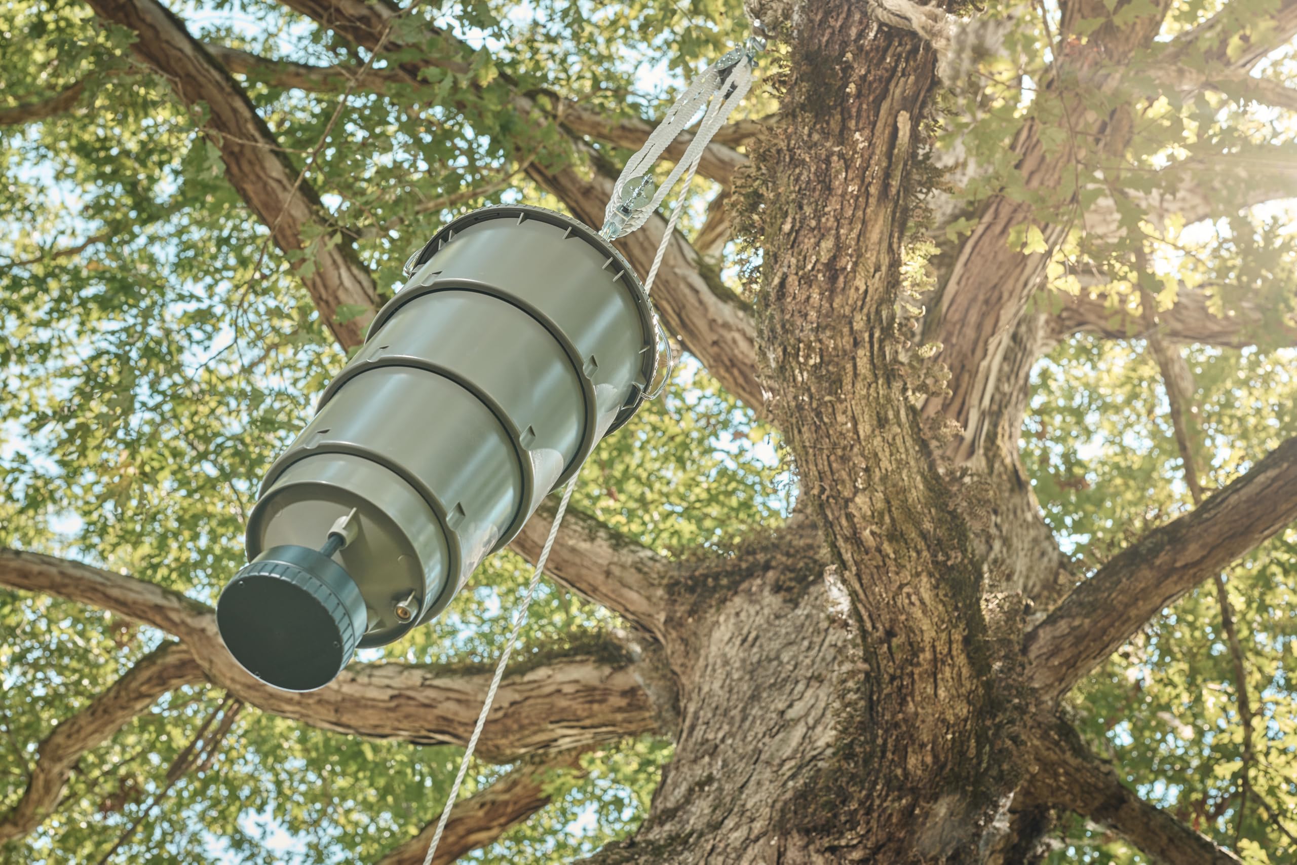 Programmed run times feature on Moultrie feeder