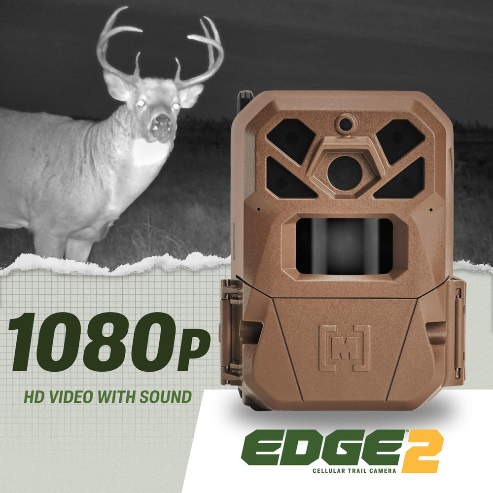 Moultrie Edge 2 1080p video with sound captures immersive wildlife footage