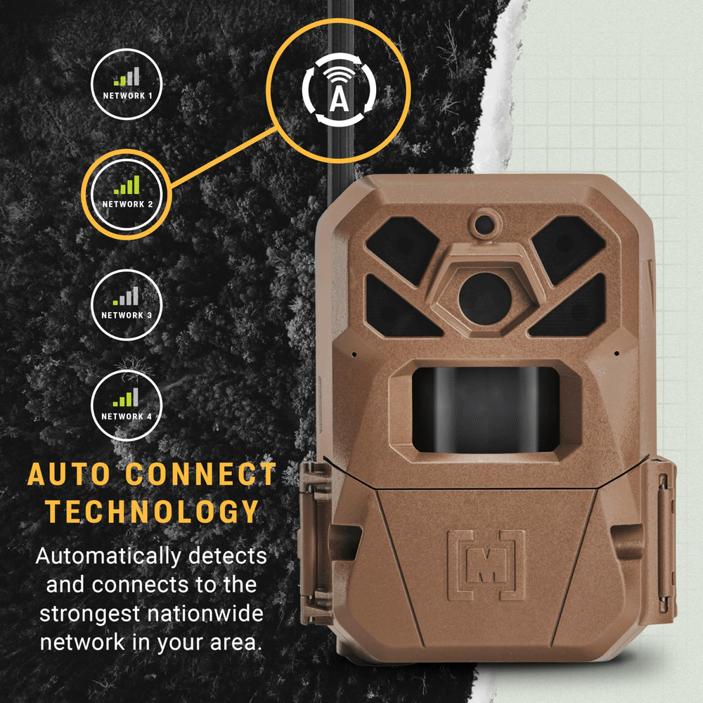 Moultrie Edge 2 100ft detection range enables thorough distant scouting