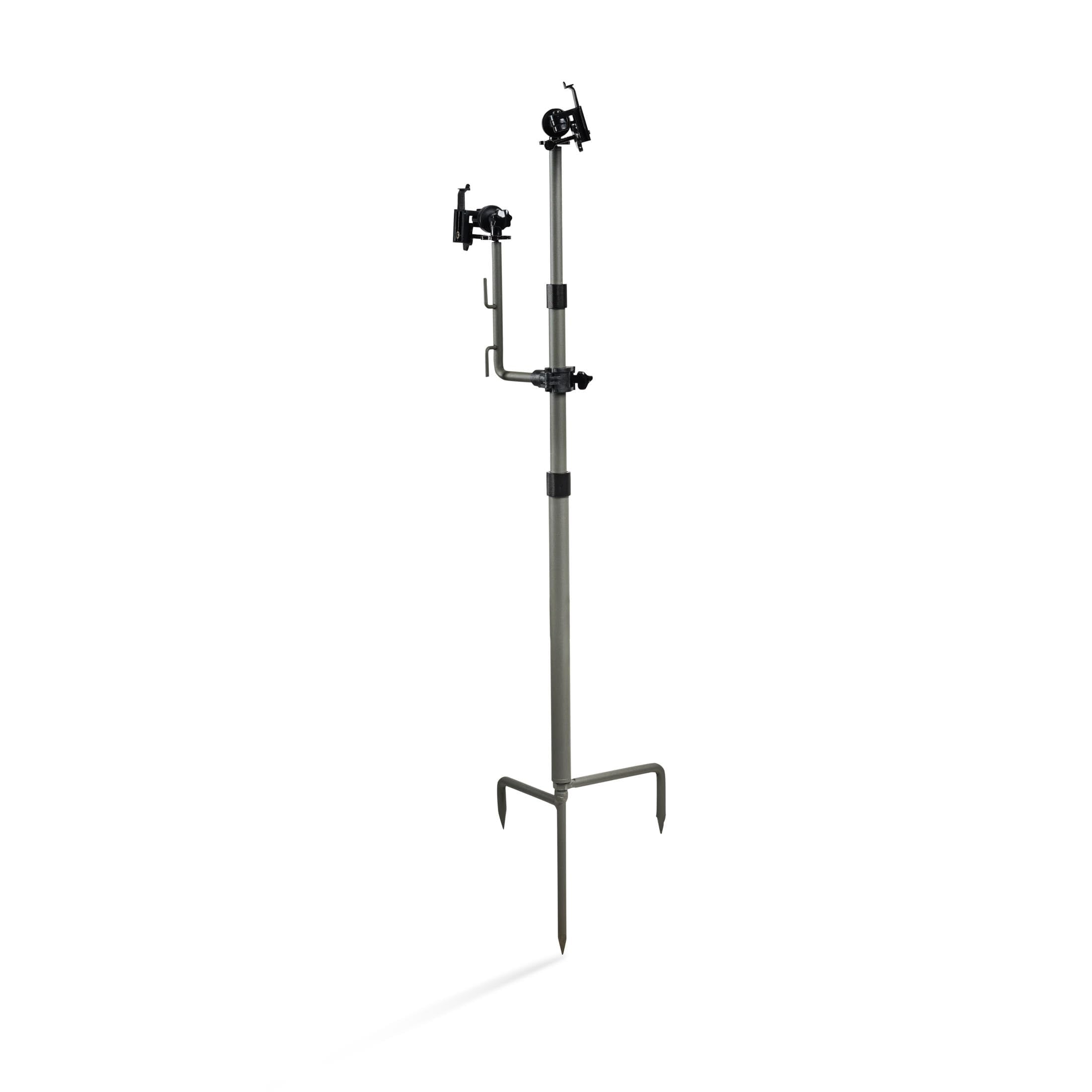 Moultrie Edge Stake features powder-coated steel for rugged environments.