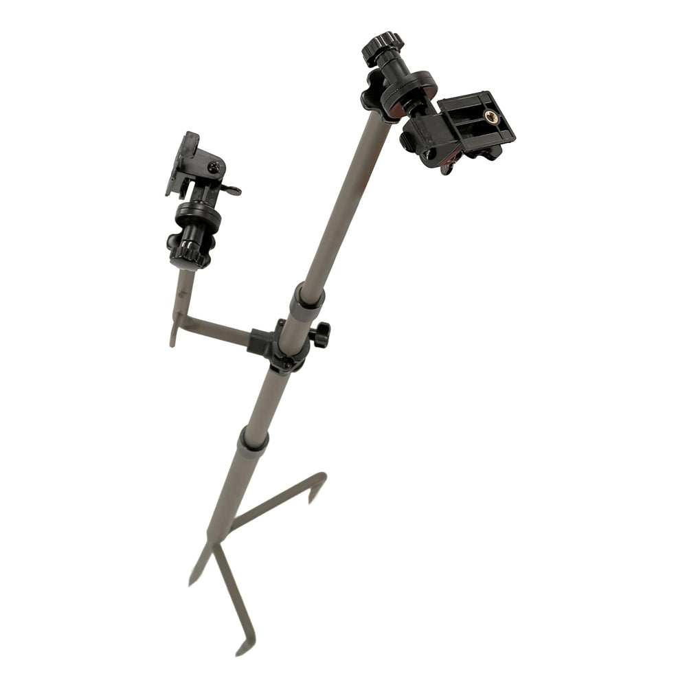Moultrie Edge Stake supports two cameras for versatile field setups.