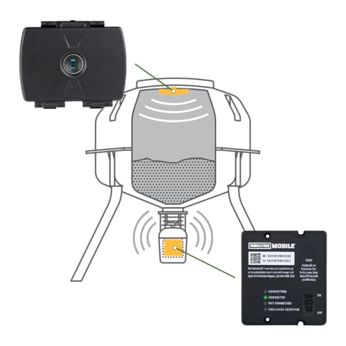 Moultrie Feed Hub Kit app control enables scheduling from anywhere.