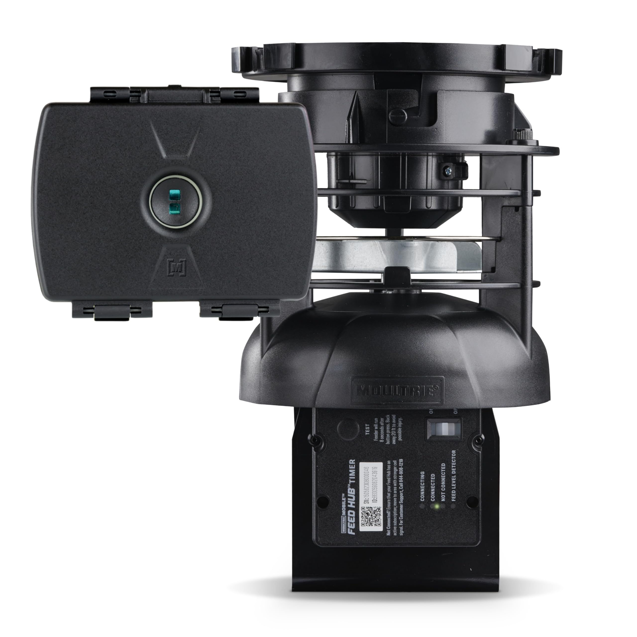 Moultrie Feed Hub Kit with Pro Hunter 2 spin cast system