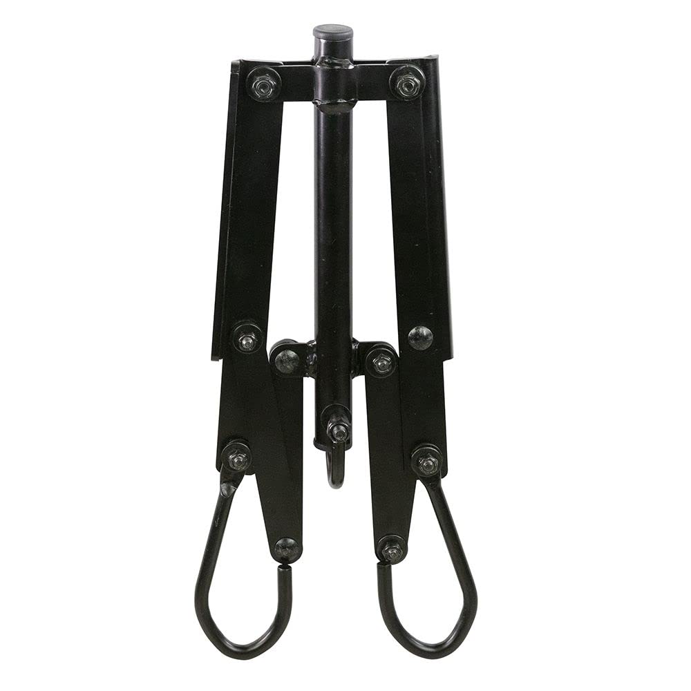 Moultrie MFA-15031 hoist in use showing controlled lift with 8-1 ratio
