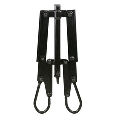 Moultrie MFA-15031 hoist in use showing controlled lift with 8-1 ratio