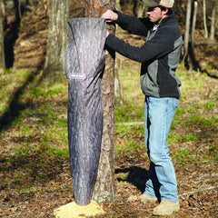 Pine Bark camo pattern on Moultrie bag feeder