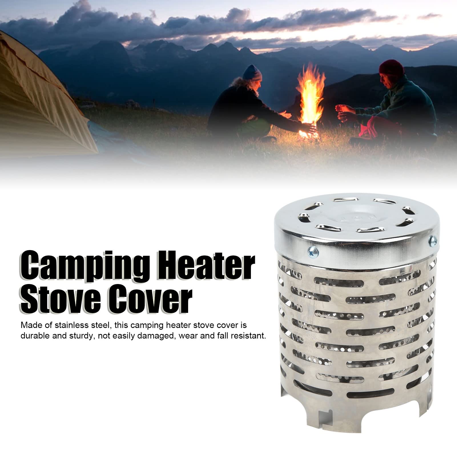 MOUMOUTEN compatible with gas stoves for versatile outdoor warmth.