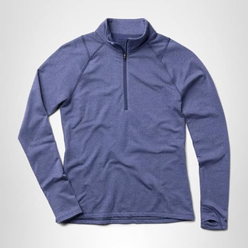 Mountain Hardwear Crater Lake Heavyweight Half Zip on trail demonstrating versatile layering.