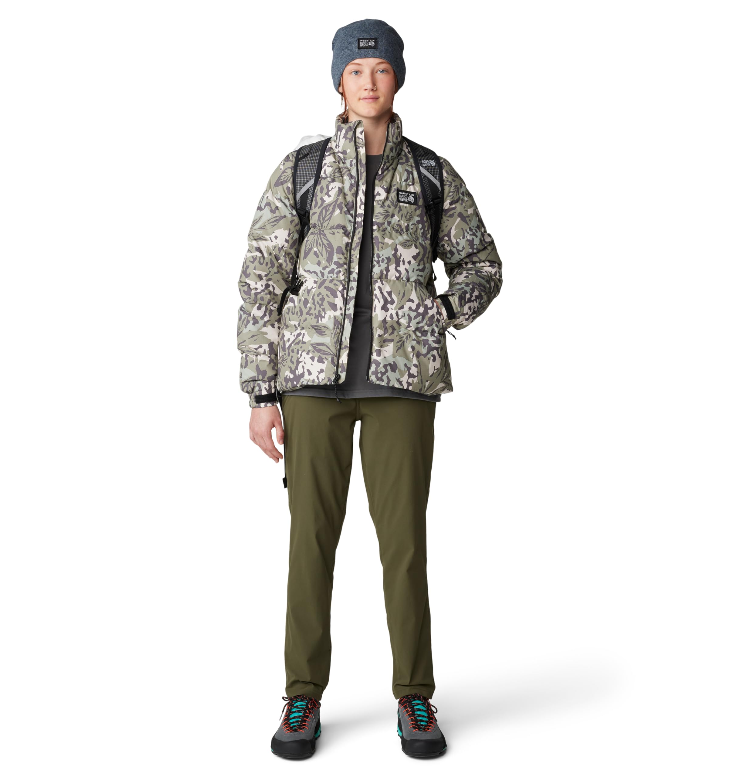 Mountain Hardwear Dynama Ankle Pant anti-odor fabric keeps you fresh after activities.