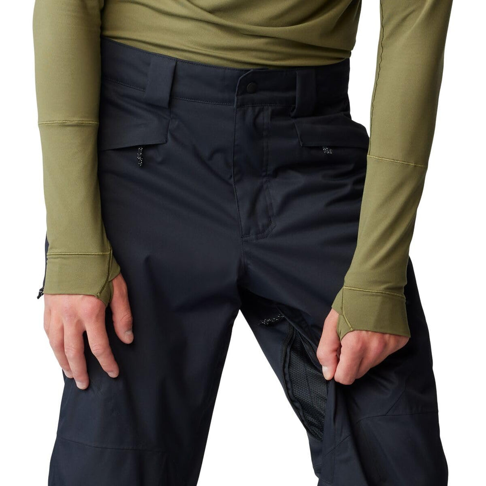 Mountain Hardwear Firefall Pant belt loop detail ensures adjustable, secure fit.