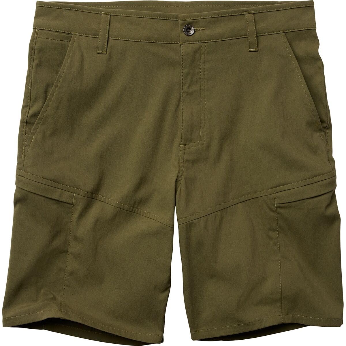 Mountain Hardwear AP Cargo Short knife pocket close-up demonstrates quick access carry.