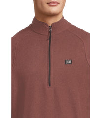 Mountain Hardwear Microchill fleece texture showing cozy comfort.