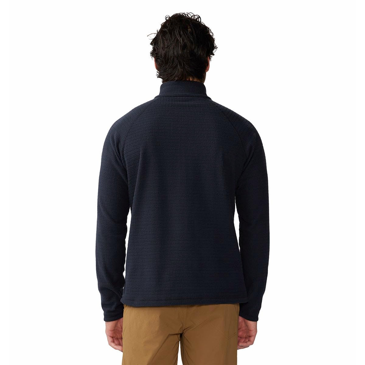 Mountain Hardwear Summit Grid front-zip offers quick venting during active hikes.