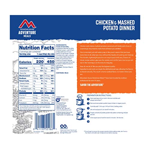 Mountain House 30-year taste guarantee supports long-term storage planning.