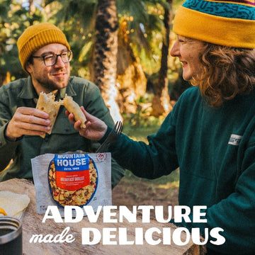 Mountain House Beef Lasagna emergency pantry image reinforces long shelf-life and reliable meals.
