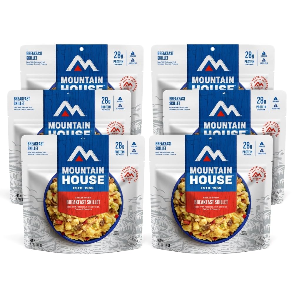 Mountain House Breakfast Skillet pouch ready-to-eat camping meals