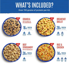 Mountain House Breakfast Skillet pouch fuels mornings at the campsite.