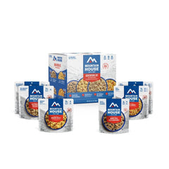 Mountain House Rice & Chicken pouch provides balanced camp lunch on the go.