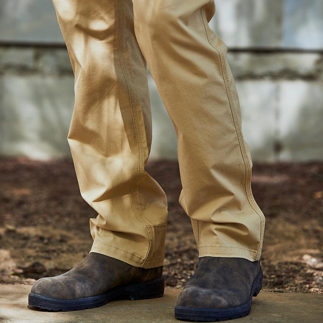 Mountain Khakis All Mountain Pants side seam pocket with zipper for valuables.