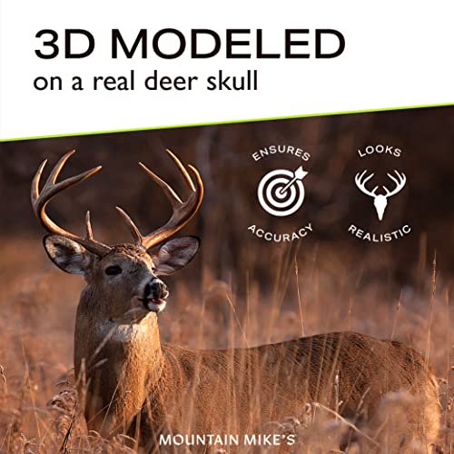 Mountain Mike's Skull Master 3D modeled detail shows realistic bone structure.