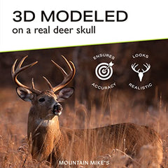 Mountain Mike's Skull Master 3D modeled detail shows realistic bone structure.