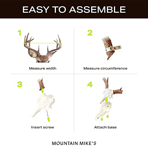 Mountain Mike's Skull Master universal sizing—fits any antler base.