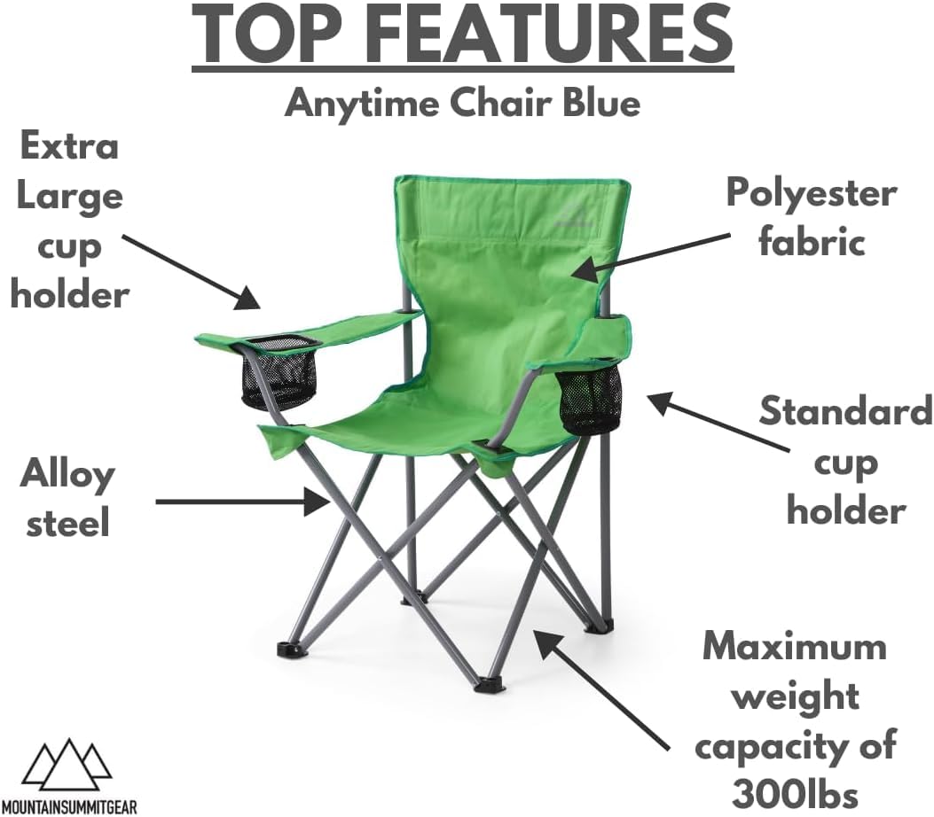 Mountain Summit Gear Anytime Chair carry bag image easy transport and storage
