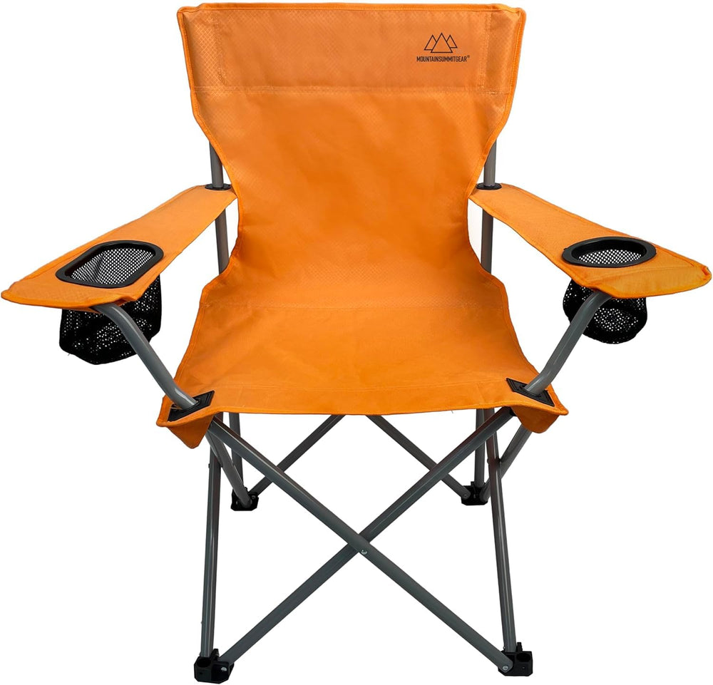 Mountain Summit Gear Anytime Chair folded for easy transport