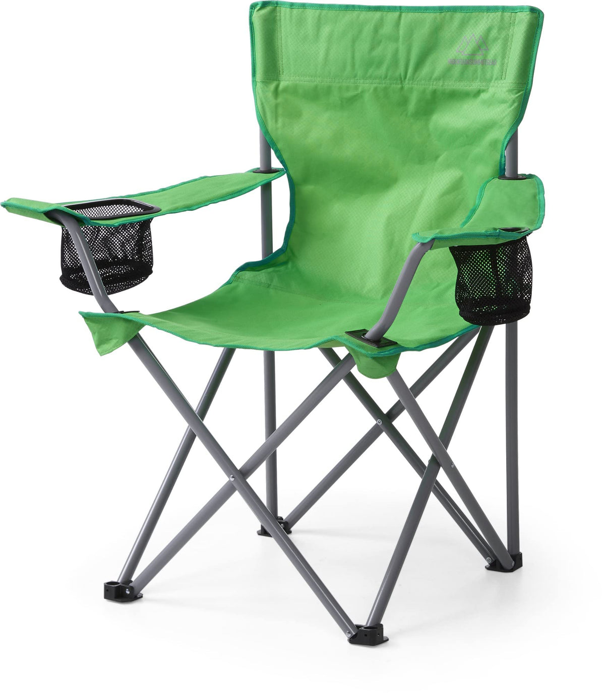 Mountain Summit Gear Anytime Chair folding-chair provides portable seating for camping and events.