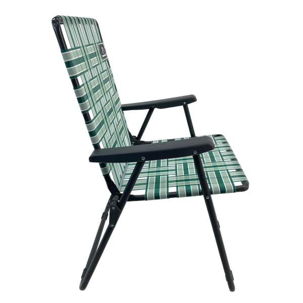 Mountain Summit Gear retro chair packed flat for transport