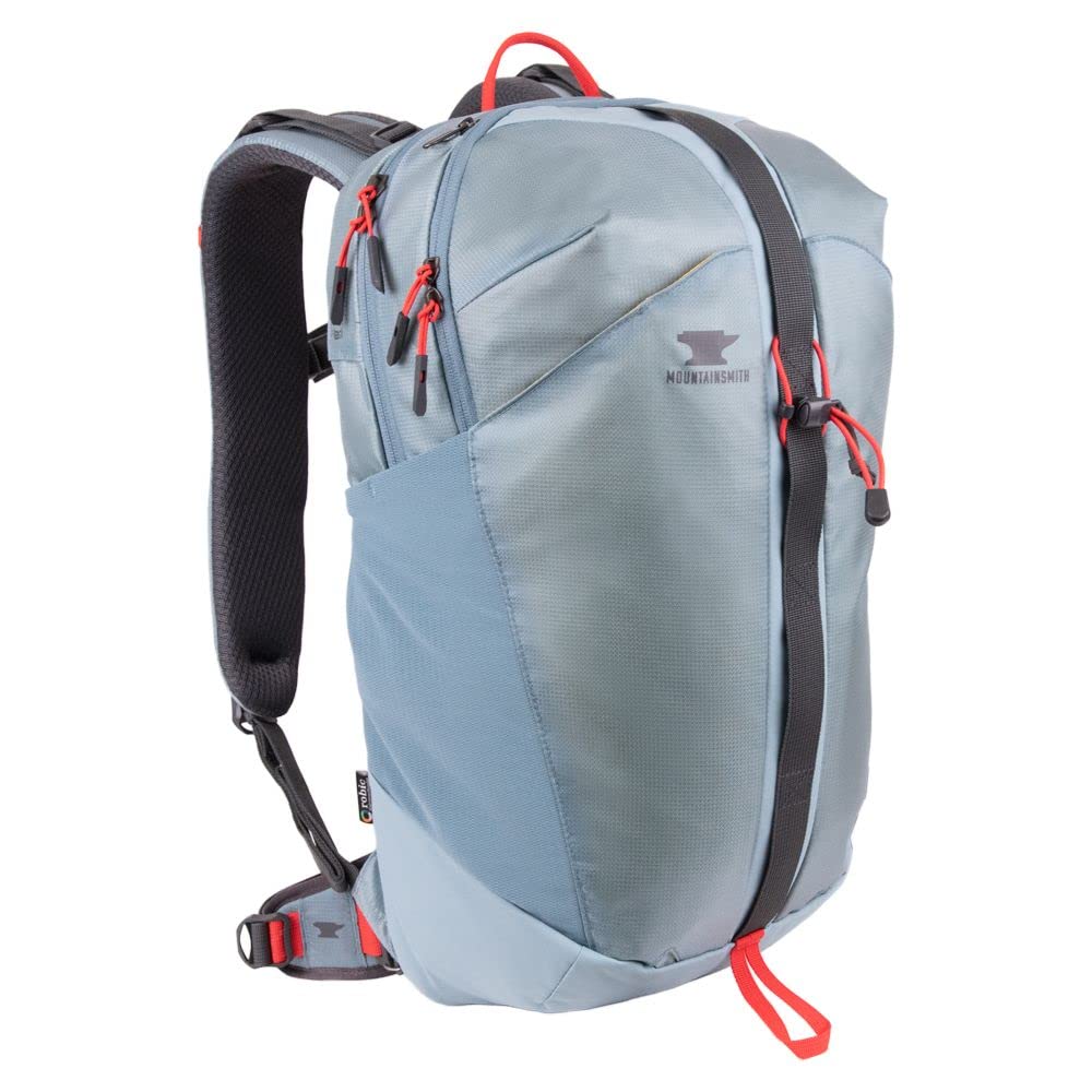 Mountainsmith Apex 25 front pocket open for quick-stash, keeps phone or sunglasses protected.