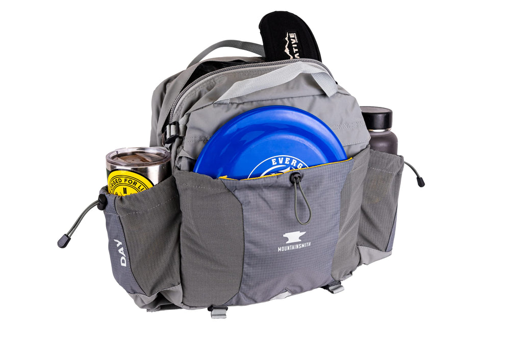 Mountainsmith Day Lumbar waistbelt adjusts for secure fit across activities.