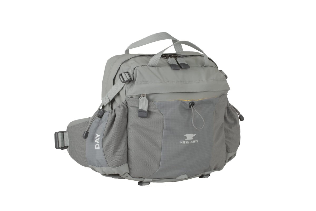 Mountainsmith Day Lumbar main compartment keeps essentials organized for quick access.
