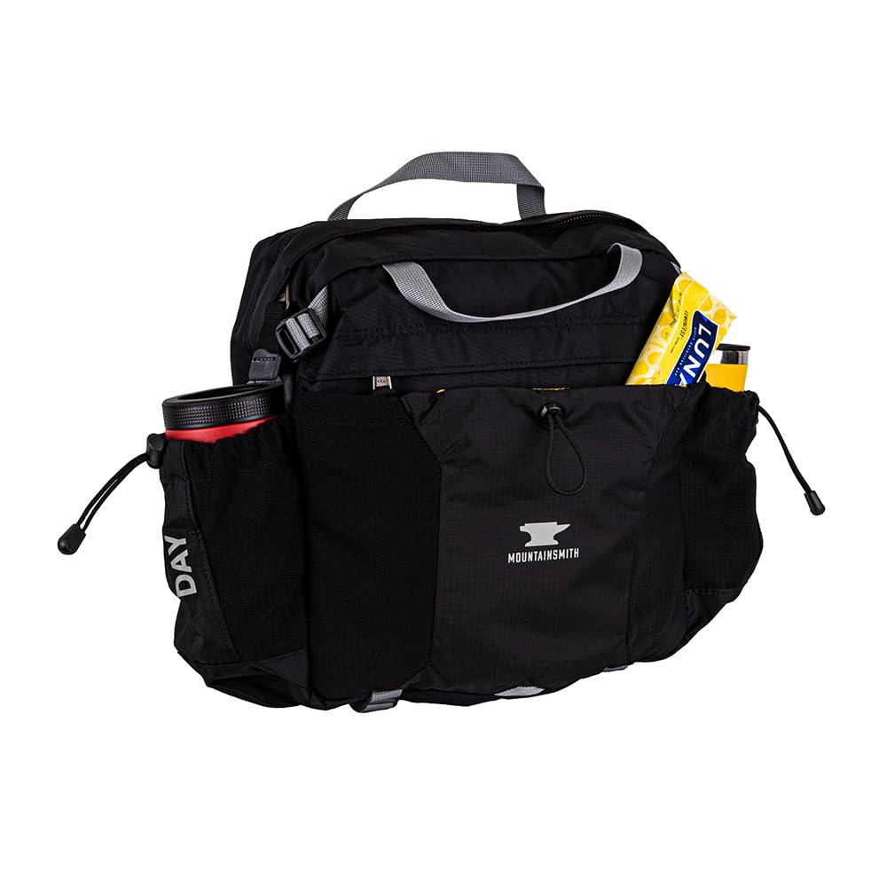Mountainsmith Day Lumbar Pack crossbody strap example for versatile carry.