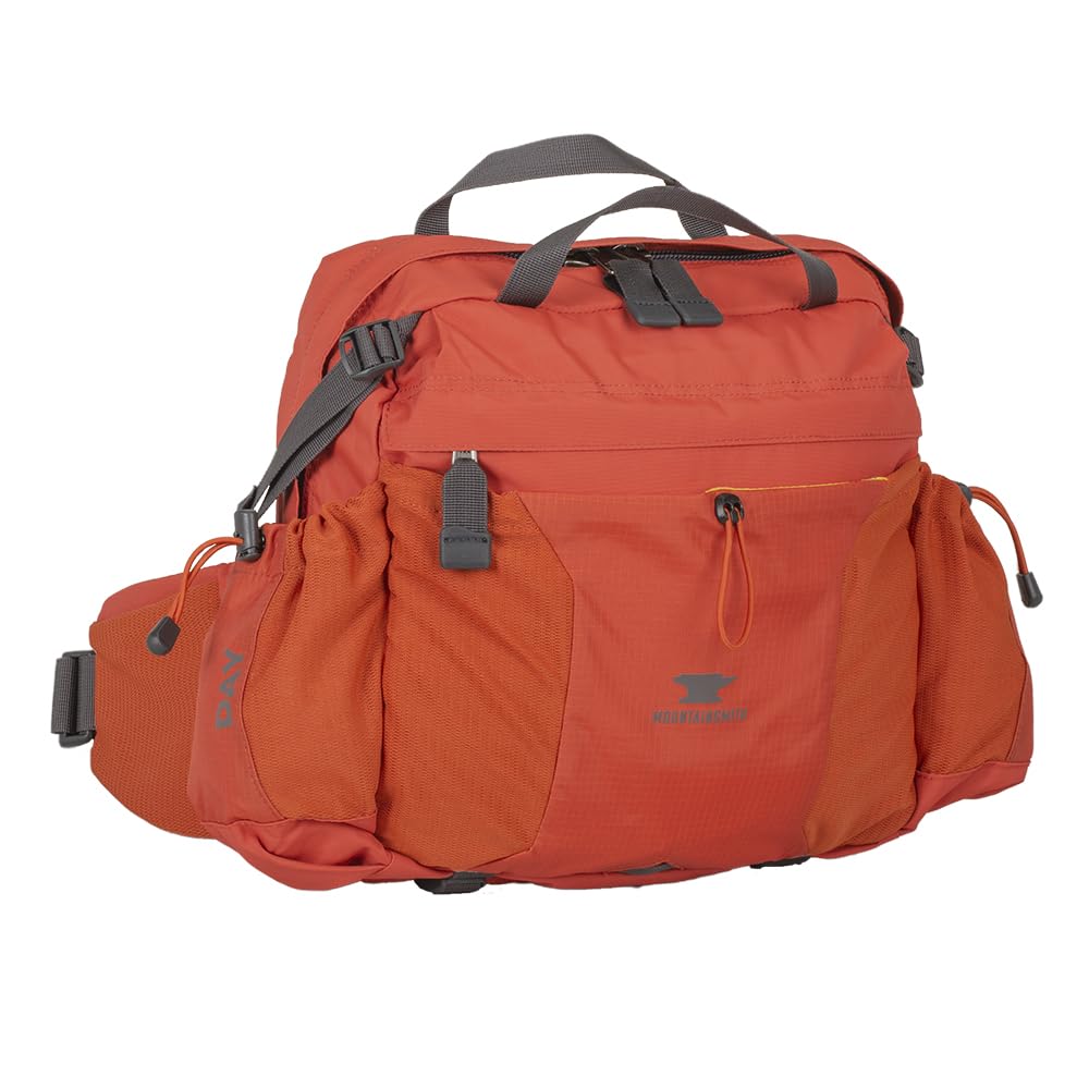 Mountainsmith Day Lumbar Pack front view showing compact waist-bag design for quick access during hikes