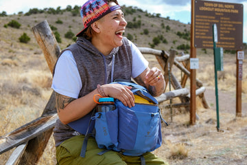 Mountainsmith Day Lumbar Pack side bottle pockets for easy hydration on hikes