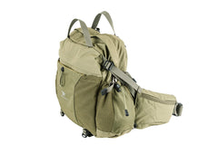Mountainsmith Day Lumbar Pack side pocket olive-green shows accessible storage